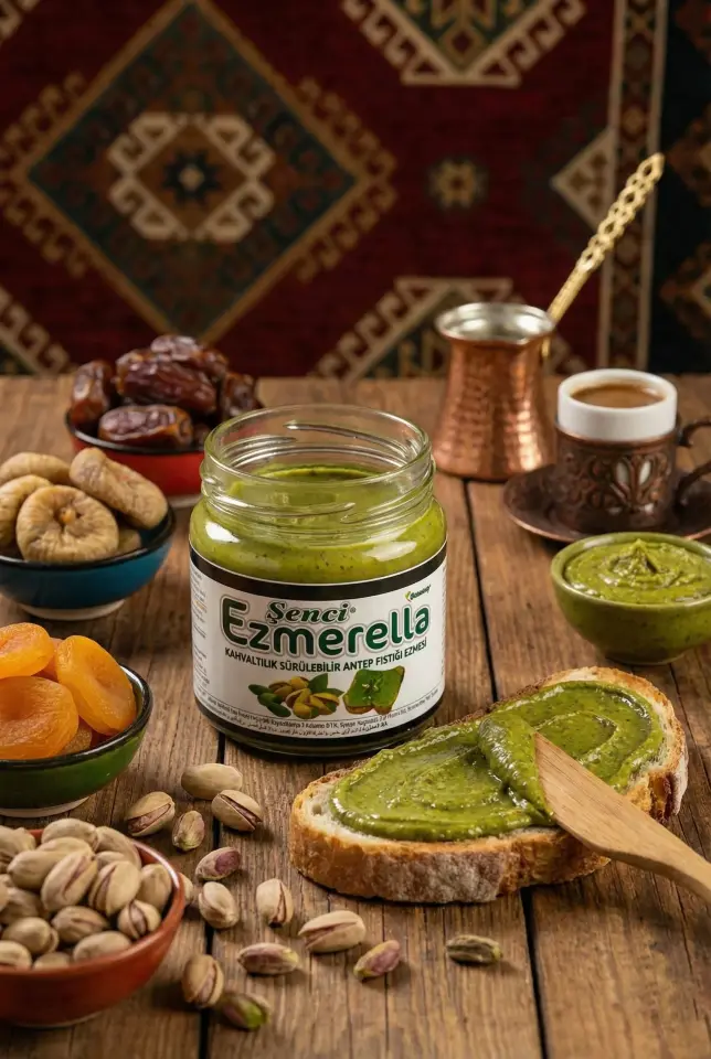 Natural Kahvaltılık Fıstık Ezmesi 200 gr