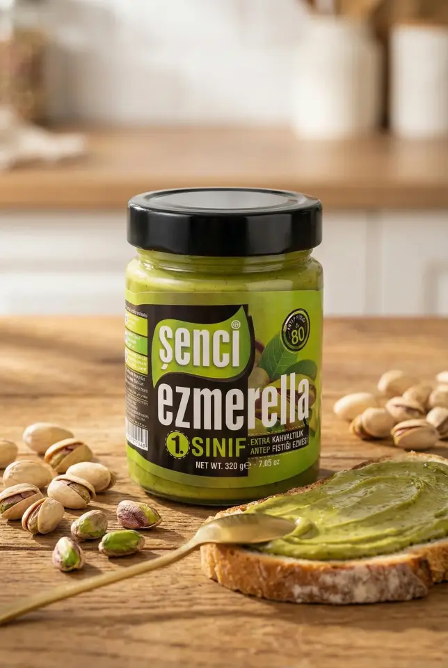 1.Sınıf Kahvaltılık Fıstık Ezmesi 320 gr