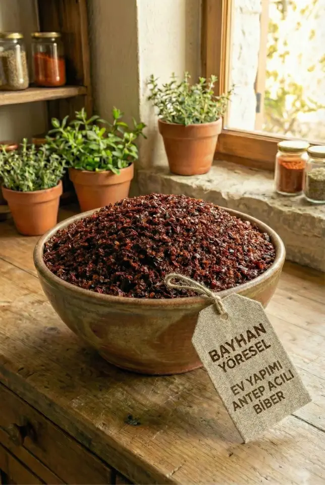 Ev Yapımı Antep Acılı Biber