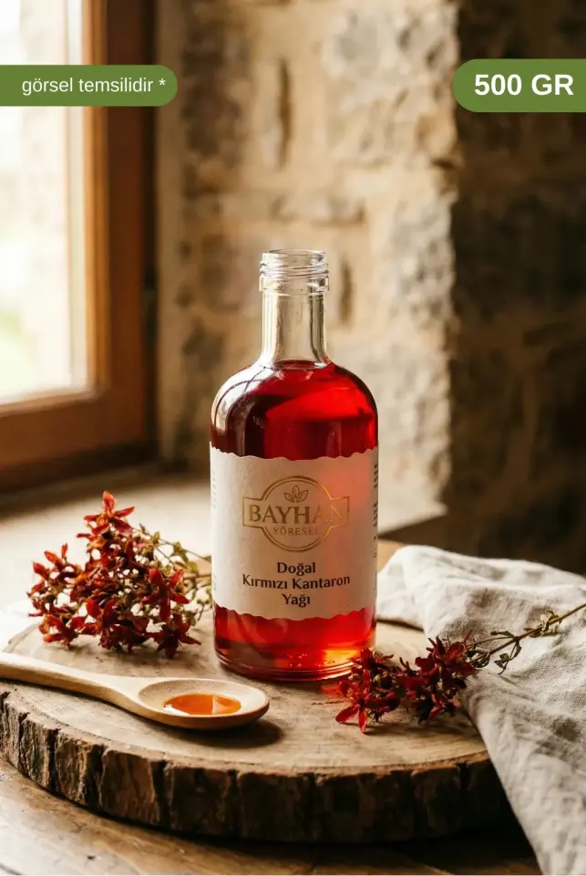 Kırmızı Kantaron Yağı 500 gr