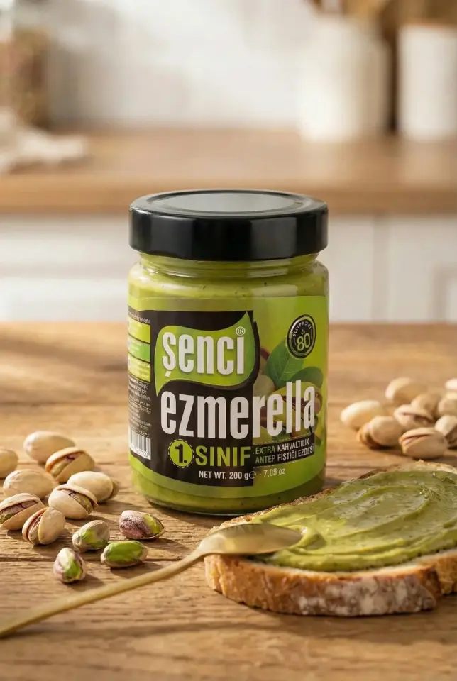 1.Sınıf Kahvaltılık Fıstık Ezmesi 200 gr